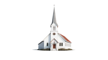 church steeple with cross