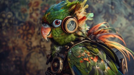  Steampunk Lorikeet