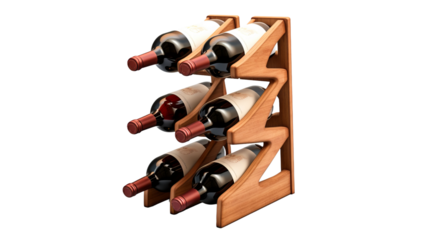 wine bottles on a wooden table