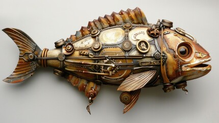 Fototapeta premium Steampunk Mojarra
