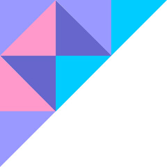 abstract background with triangles