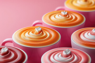 Sure Sweet treats in various shapes like round cake pops and slices of cake decorated with swirled icing patterns
