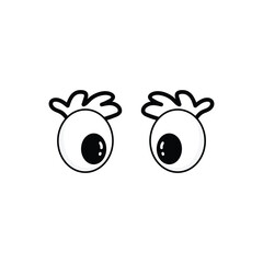 monster eyes vector file 