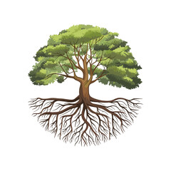illustration of a tree