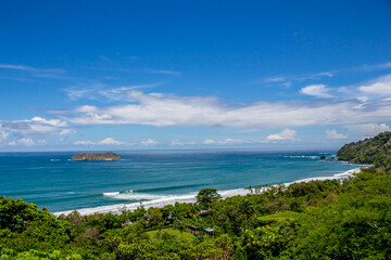view of the sea from the beach