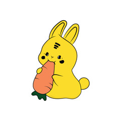 yellow duck illustration