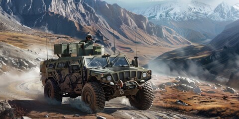 Tactical Vehicle in High Altitude Operation