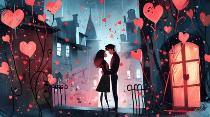 Obraz premium lover valentine