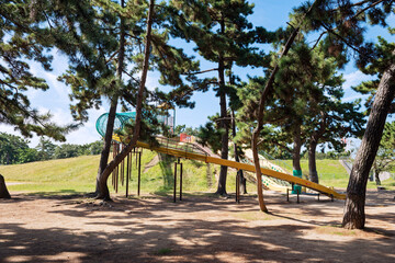 浜寺公園の風景