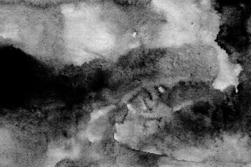 Black and white watercolor texture