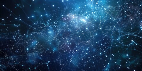 Cosmic Nebula with Vivid Colors