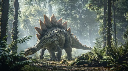  Stegosaurus in the Wild.