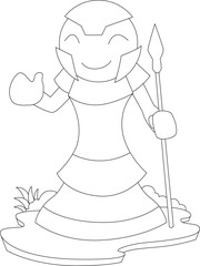 Chess piece Pawn Chess Board game Vector Graphic Art Illustration