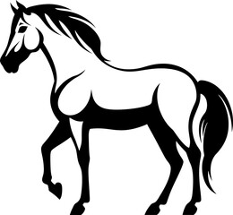 Obraz premium horse illustration