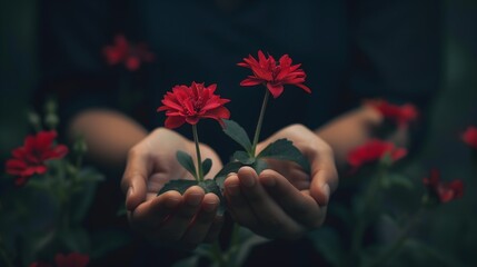 Woman in Athletic Wear Posing on Stone Steps Outdoors. Generative AI