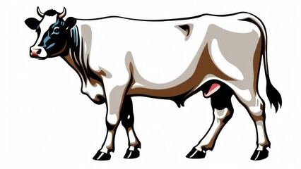 Obraz premium illustration of a goat