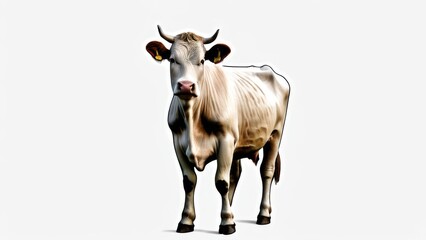 Fototapeta premium antelope isolated on white background