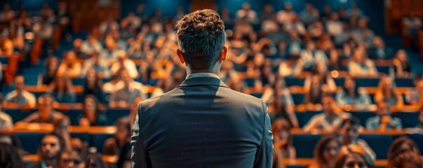 A presenter who captivates and engages their audience while efficiently imparting information and motivating them