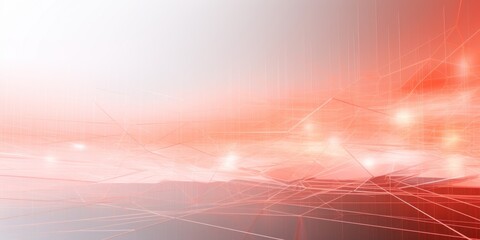 Abstract horizontal technology lines on a hi-tech future background network, with a white background motion speed design fast pattern
