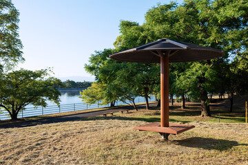 浜寺公園の風景