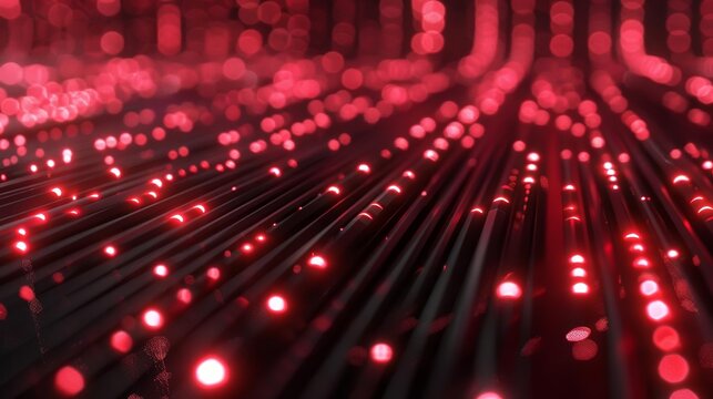 Illustration Binary with Binary Information