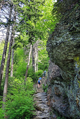 Great Smoky Mountains National Park hikers