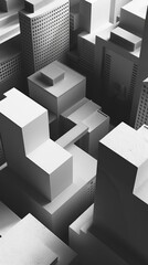 Fototapeta premium The influence of modern architecture on city planning