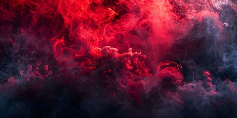 Highquality red and black smoke background image in full HD resolution. Concept Abstract, Red and Black, Smoke Effect, Background Image, Full HD Resolution