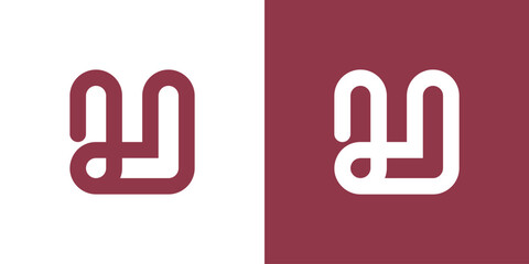 Letter U logo design with creative concept. Premium Vector © gibran fatih