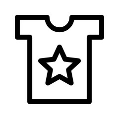 Kid shirt icon