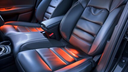 Obraz premium Cozy Car Interiors for Winter Generative AI