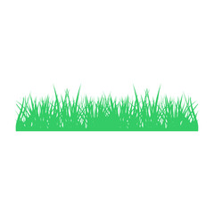 Green Grass Border Vector