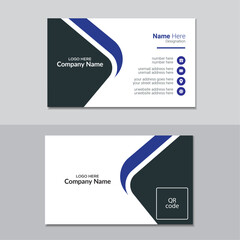 Creative Business Card Design Template, Modern Visiting card
