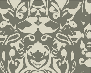 Graphical abstract seamless pattern. Vector illustration fabric wallpaper background textured