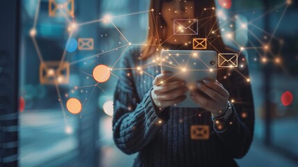 The evolution of internal communication in a hightech environment, merging email, chat, and video functionalities