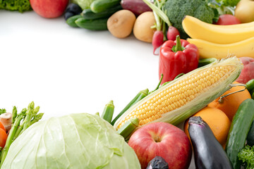 色々な野菜　集合