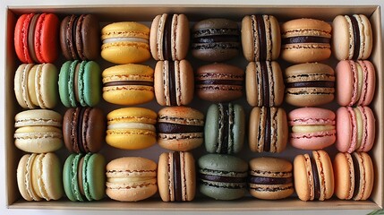   A box containing various types of macaroni and cheese