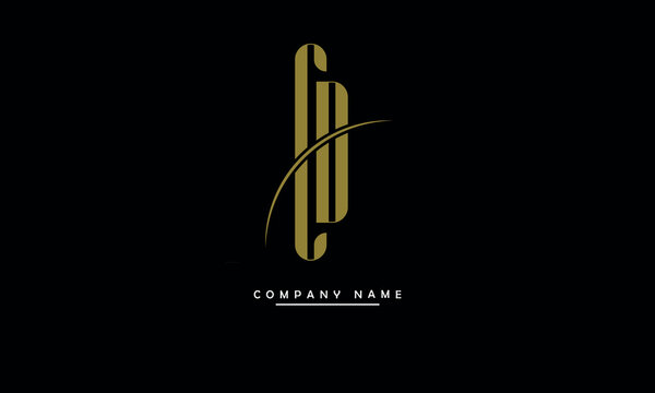 DC, CD, D, C Abstract Letters Logo Monogram