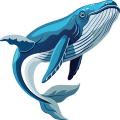 Obraz premium Different types of sea animals. Ocean animals vector illustration