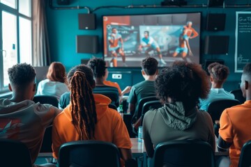 Young Athletes Learning about Doping Effects in Classroom Education Session