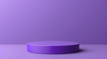 Purple podiums on light purpleMajestic Purple Podiums Ascending a Luminous Lavender Canvas background 