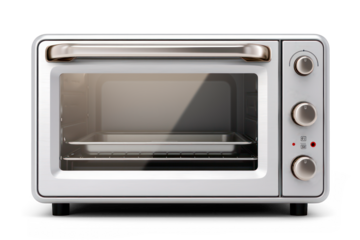 microwave oven isolated on transparent background, png file
