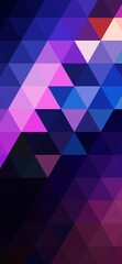 Obraz premium triangular motif. triangle pattern. tribal motif. triangle background