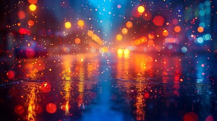 Obraz premium Modern Abstract Cityscape Background Generative AI