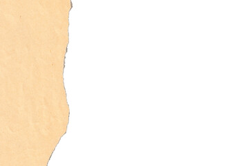 Obraz premium torn vintage paper ripped corner texture