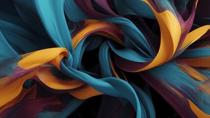 A rainbow background glows vividly with an array of fancy colors.