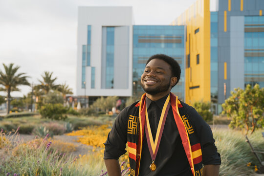 Happy Graduating Student