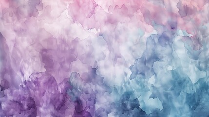 Fototapeta premium Soft Watercolor Blended Hues Texture