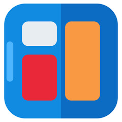 Premium download icon of layout 