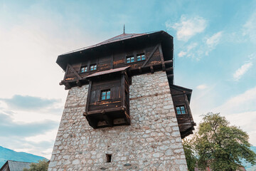 Kula Redzepagica: A historic landmark in Plav, Montenegro, featuring medieval architecture and ancient fortification